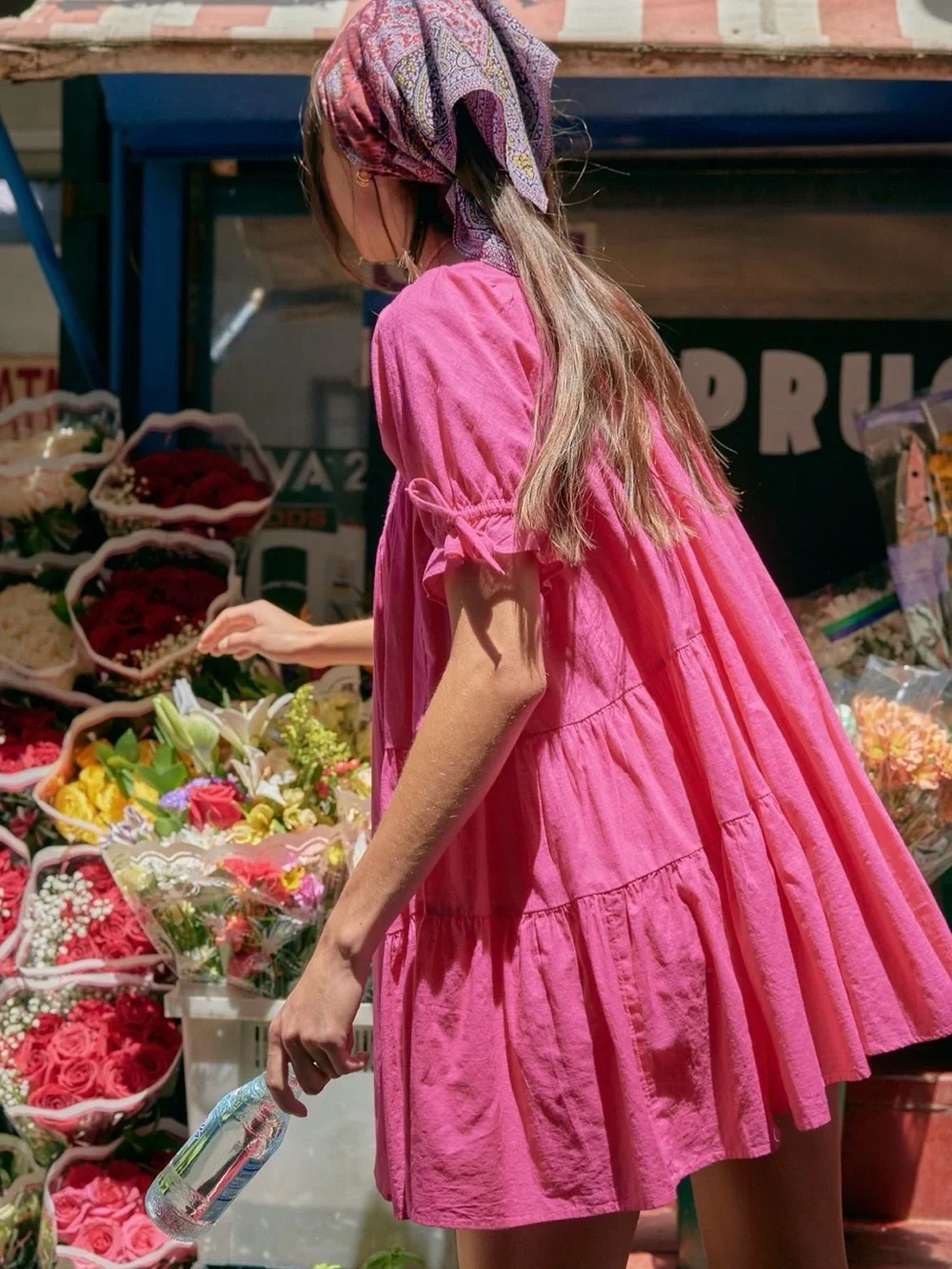 Free People Sandy Shores Babydoll Dress - Picture 2 of 7